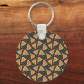 Pizzauntergrund Schlüsselanhänger (Vorderseite)