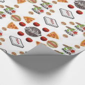 Pizzaverpackung Hochglanzpapier Geschenkpapier (Ecke)