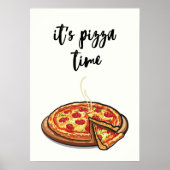 Pizzazeit Poster (Vorne)