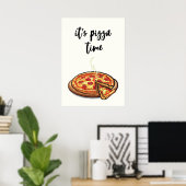 Pizzazeit Poster (Heimbüro)
