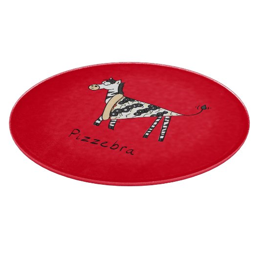 Pizzebra Pizza Zebra Cutting Board Schneidebrett (Ecke)