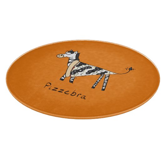 Pizzebra Pizza Zebra Cutting Board Schneidebrett (Ecke)