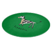 Pizzebra Pizza Zebra Cutting Board Schneidebrett (Ecke)