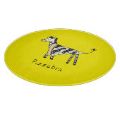 Pizzebra Pizza Zebra Cutting Board Schneidebrett (Ecke)