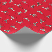 Pizzebra Pizza Zebra Geschenkpapier (Ecke)
