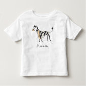 Pizzebra Pizza Zebra Kids T - Shirt (Vorderseite)