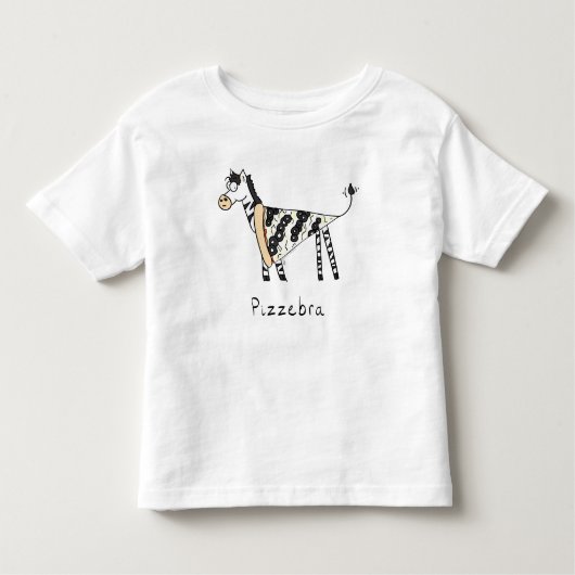 Pizzebra Pizza Zebra Kids T - Shirt (Vorderseite)
