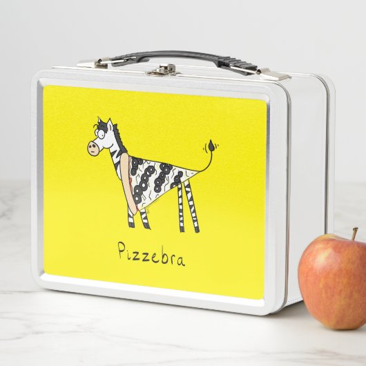 Pizzebra Pizza Zebra Lunch Box (Beispiel)