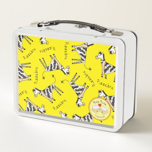 Pizzebra Pizza Zebra Lunch Box (Rückseite)