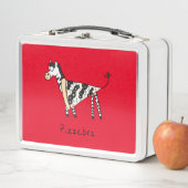 Pizzebra Pizza Zebra Lunch Box (Beispiel)