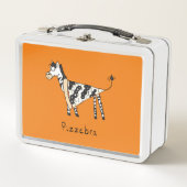 Pizzebra Pizza Zebra Lunch Box (Vorderseite)