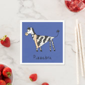 Pizzebra Pizza Zebra Napkins Serviette (Beispiel)