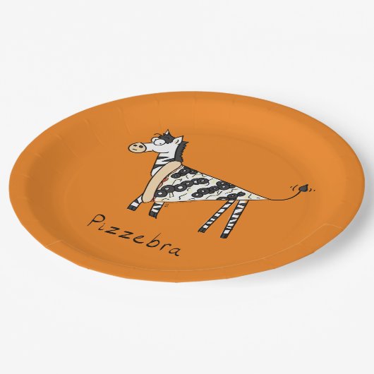 Pizzebra Pizza Zebra Paper Teller (Schrägansicht)