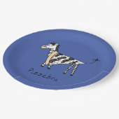 Pizzebra Pizza Zebra Paper Teller (Schrägansicht)
