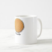 Pizzelle Plätzchen-Tasse Kaffeetasse (VorderseiteRechts)