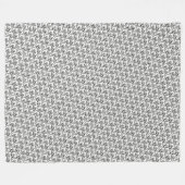 Pizzen Fleecedecke (Vorderseite (Horizontal))