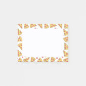 Pizzen Post-it Klebezettel (Vorderseite)