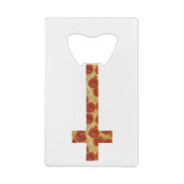 Pizzenkreuz Geldbeutel Flaschenöffner (Rückseite)
