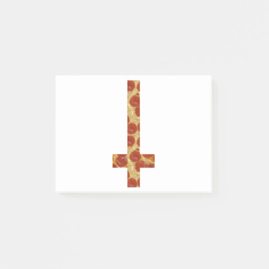 Pizzenkreuz Post-it Klebezettel (Vorderseite)
