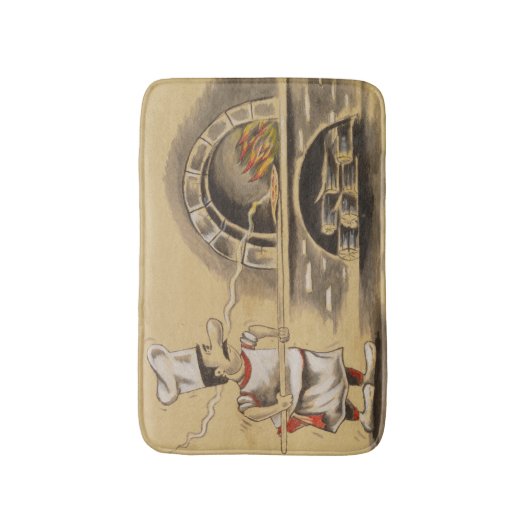 Pizzeria Badematte (Vorderseite Vertikal)