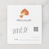 Pizzeria Cafe Platzkarte (Außenseite Aufgefaltet)