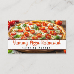 Pizzeria Catering Service Events Visitenkarte