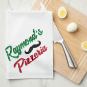 Pizzeria Custom Geschirrtuch (Viertel Falte)