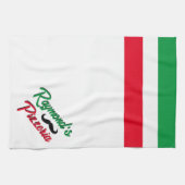 Pizzeria Custom Geschirrtuch (Horizontal)