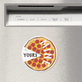 Pizzeria Funny Pepperoni niedlicher Feinschmecker Magnet (In Situ (Geschirrspüler))