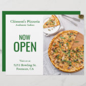 Pizzeria Grand Opening Flyer (Vorne/Hinten)