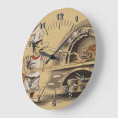 Pizzeria Große Wanduhr (Winkel)