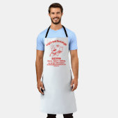 Pizzeria Pizza im Detail Pizza Koch Schürze (Getragen)