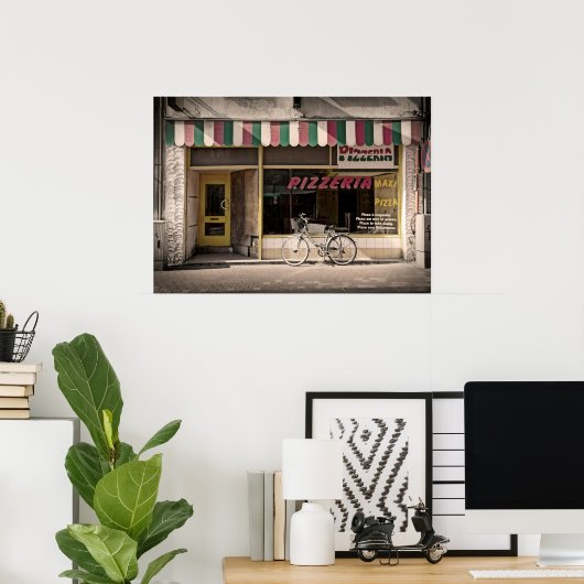 Pizzeria Poster (Heimbüro)