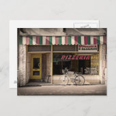 Pizzeria Postkarte (Vorne/Hinten)