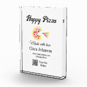 Pizzeria Restaurant Cafe Pizzeria Scan QR-Code bes Fotoblock (Rechts)