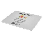 Pizzeria Restaurant Café Pizzeria Scan QR-Code Bes Schneidebrett (Ecke)