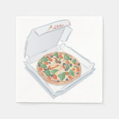 Pizzeria Serviette (Vorderseite)