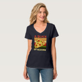 Pizzeria Slice T-Shirt (Vorderseite Vollansicht)