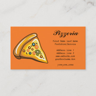 Pizzeria Visitenkarte