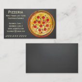 Pizzeria Visitenkarte (Vorne/Hinten)
