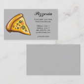Pizzeria Visitenkarte (Vorne/Hinten)