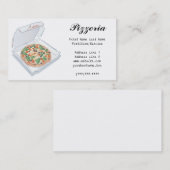 Pizzeria Visitenkarte (Vorne/Hinten)