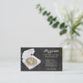 Pizzeria Visitenkarte (Stehend Vorderseite)