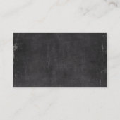 Pizzeria Visitenkarte (Rückseite)