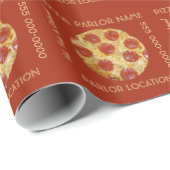 Pizzeriagewohnheits-Packpapier Geschenkpapier (Rolleneckpunkt)