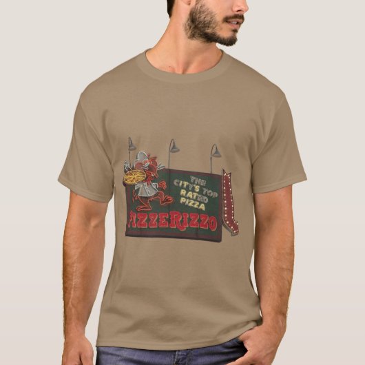 Pizzerizzo its rat pizza T-Shirt (Vorderseite)