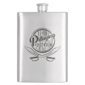 PJ4f "Fass-" Flasche Flachmann (Vorderseite)