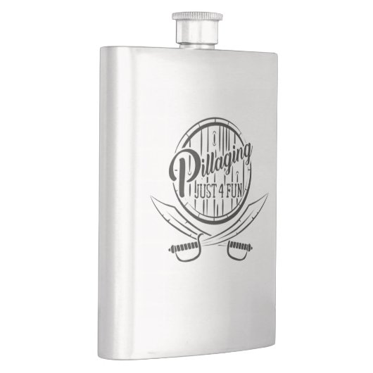 PJ4f "Fass-" Flasche Flachmann (Rechts)