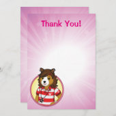 Pj-Collie Dankeskarte (Vorne/Hinten)