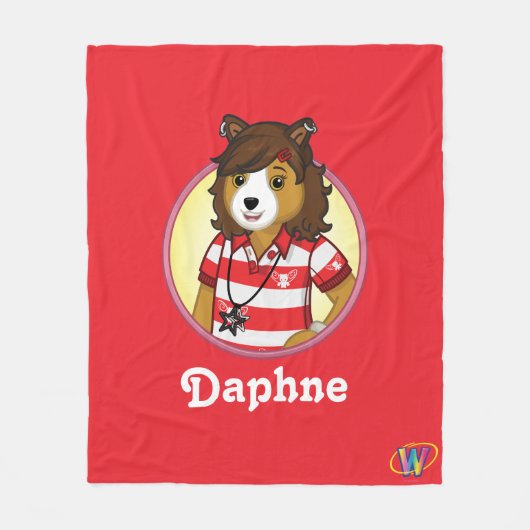 Pj-Collie Fleecedecke (Vorderseite)